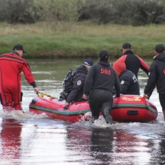 Búsqueda de dos hermanos en Palermo Aike: “El río se ve manso, pero hay una corriente importante que arrastra todo”