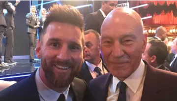 Patrick Stewart y el día que conoció a Lionel Messi: “Me miró con una sonrisa radiante” Patrick Stewart y el día que conoció a Lionel Messi: “Me miró con una sonrisa radiante”