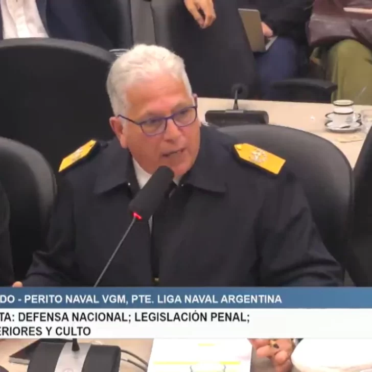 El presidente de la Liga Naval Argentina plantea la posibilidad de detener un buque chileno rumbo a Malvinas El presidente de la Liga Naval Argentina plantea la posibilidad de detener un buque chileno rumbo a Malvinas