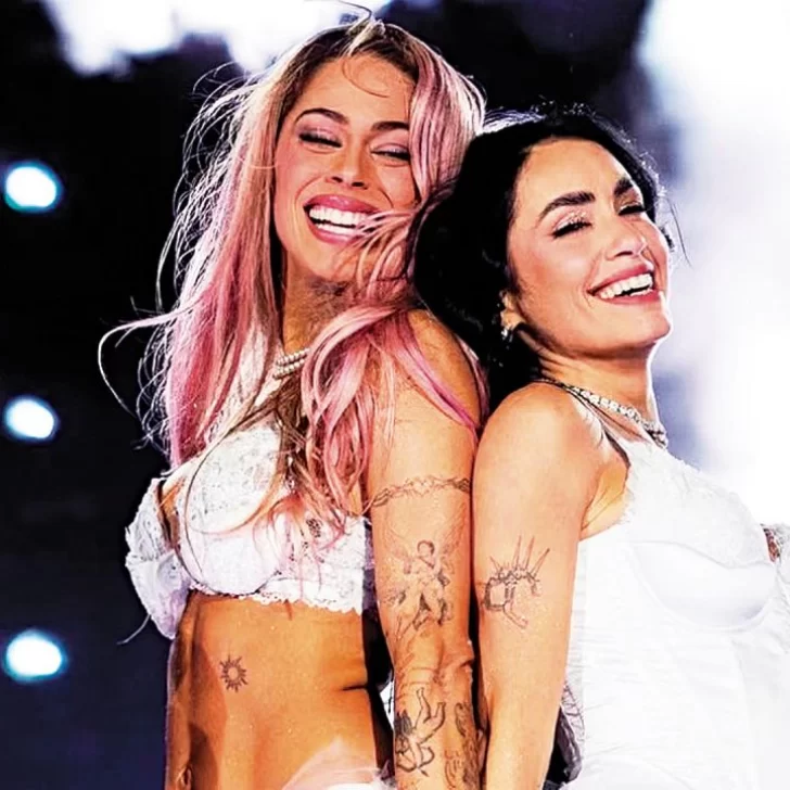 Lali Espósito confesó cómo nació la idea de invitar a Tini Stoessel a su último show en River Plate: “Estoy muy agradecida” Lali Espósito confesó cómo nació la idea de invitar a Tini Stoessel a su último show en River Plate: “Estoy muy agradecida”